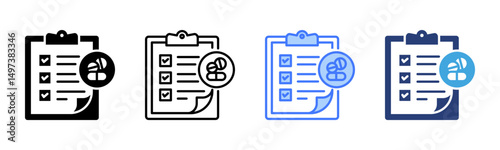 Testing icon sheet multiple style collection