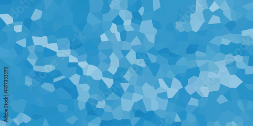 Abstract blue polygonal background geometric mosaic pattern cool graphic design element perfect for various creative projects and modern concepts