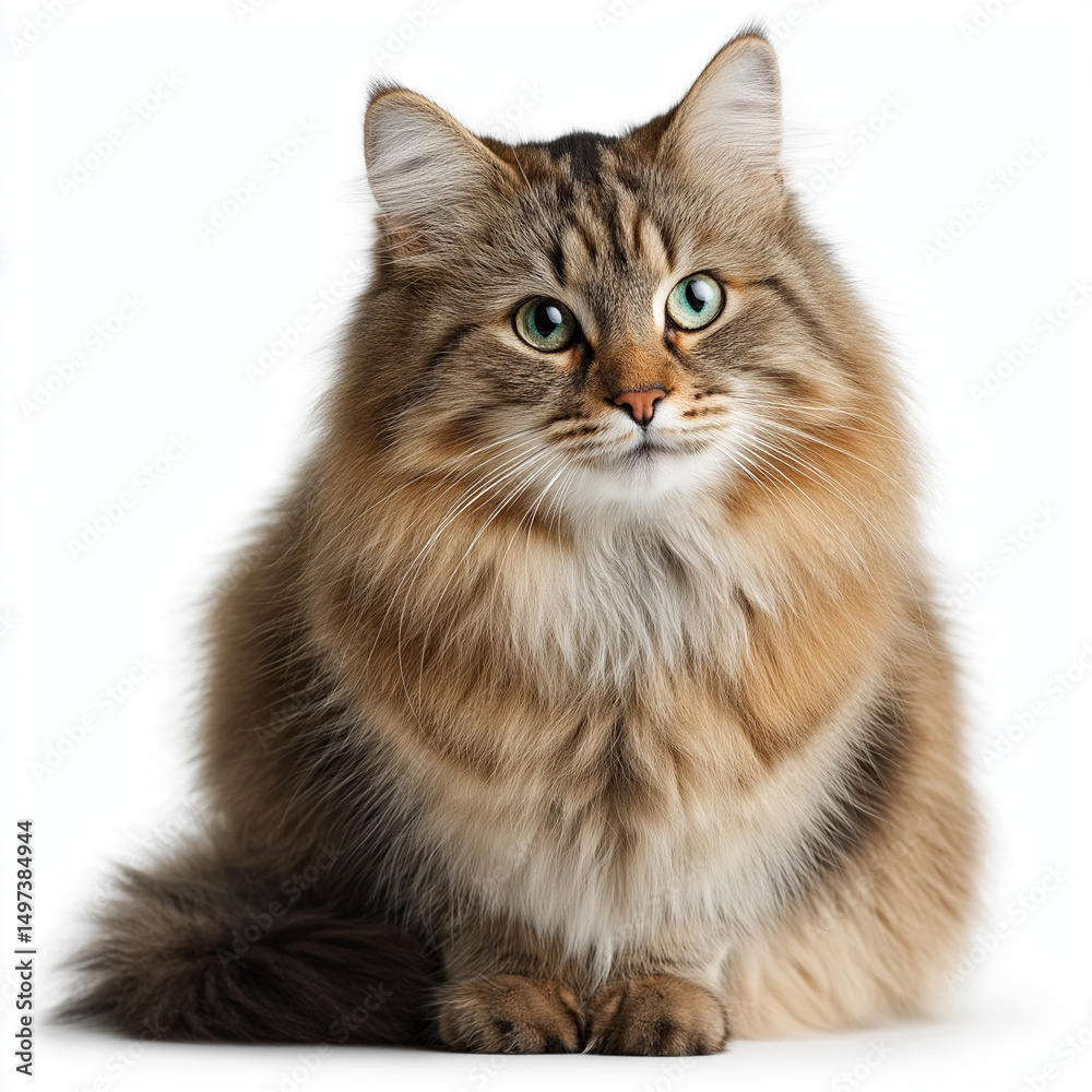 Obraz premium お座りしている猫