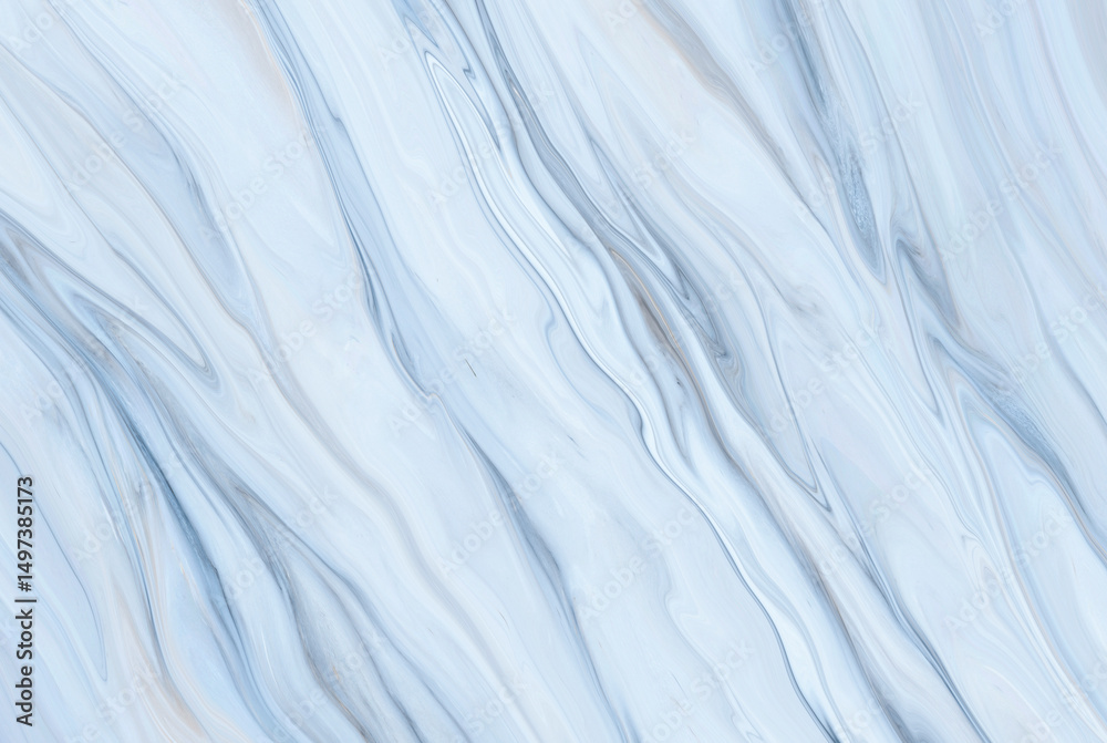 Obraz premium Marble rock texture blue ink pattern liquid swirl paint white dark that is Illustration background for do ceramic counter tile silver gray that is abstract waves skin wall luxurious art ideas concept.