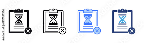 Unfinished icon sheet multiple style collection