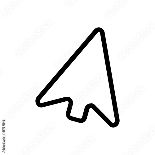 Arrow cursor icon