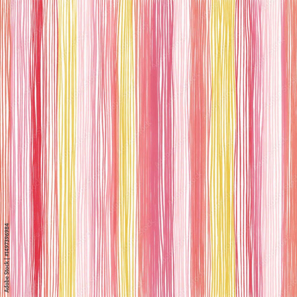 Obraz premium Colorful Vertical Stripes Abstract Pattern , isolated on white background png