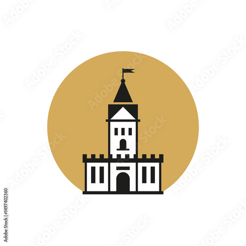 Wallpaper Mural Town hall sign template design. Torontodigital.ca