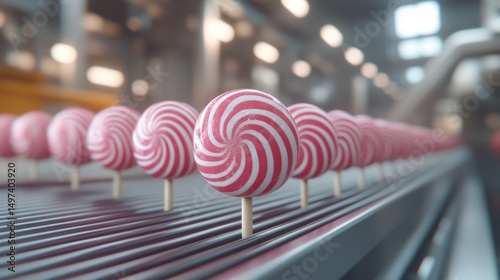 Sweet treats on a conveyor belt (2)