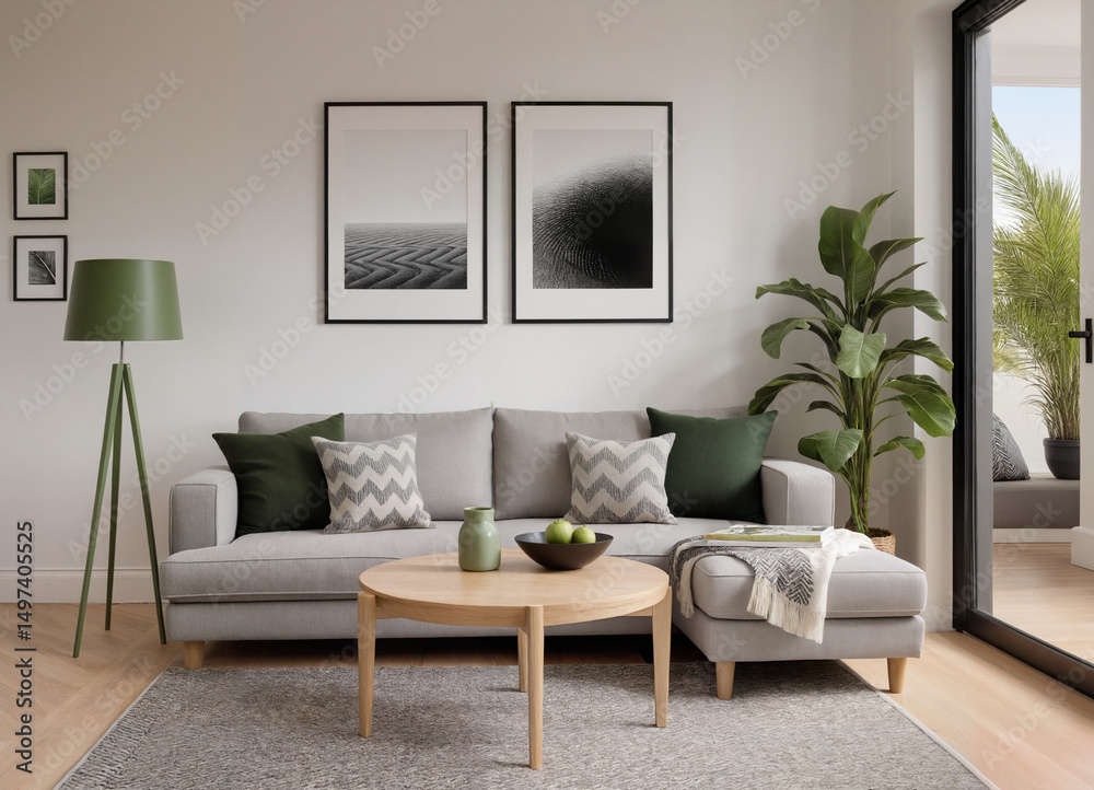 Fototapeta premium modern living room