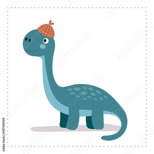 funny cartoon dinosaur