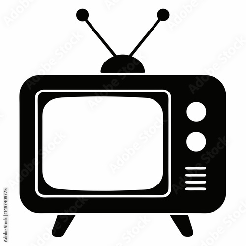 retro tv set