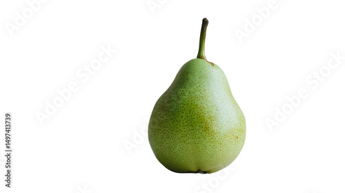 Single Green Pear, Isolated...