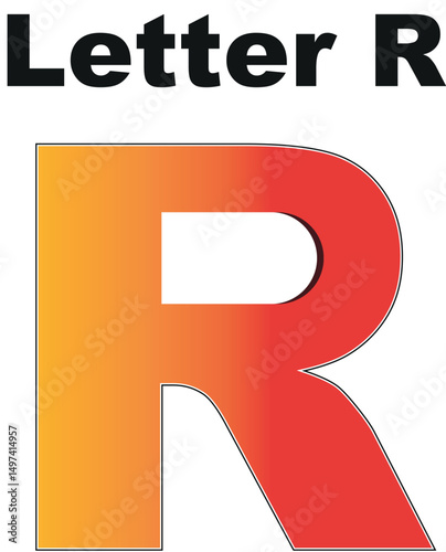 Letter M vector illustration