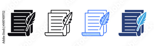Testament icon sheet multiple style collection