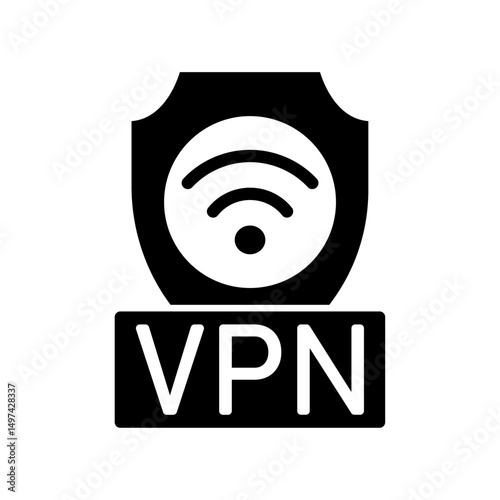 Icon a VPN icon, isolated against a clean background.