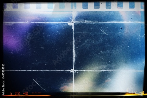 Grunge film grain texture overlay effect, light leaks effect filter with film grain texture, distressed scratches damaged noise film grain light leaks effect, distortion, glitch