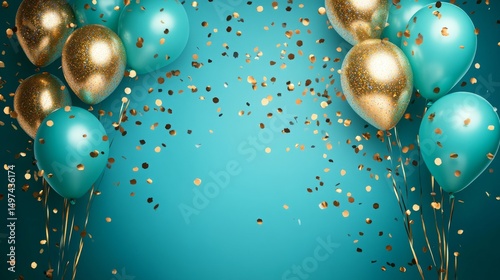 birthday party balloons