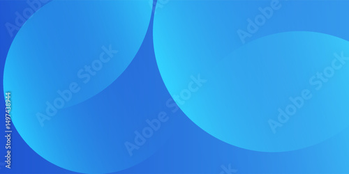 Abstract blue circle background with subtle blue gradient. Featuring geometric patterns, ideal for modern designs, digital projects, banners and creative visual presentations.