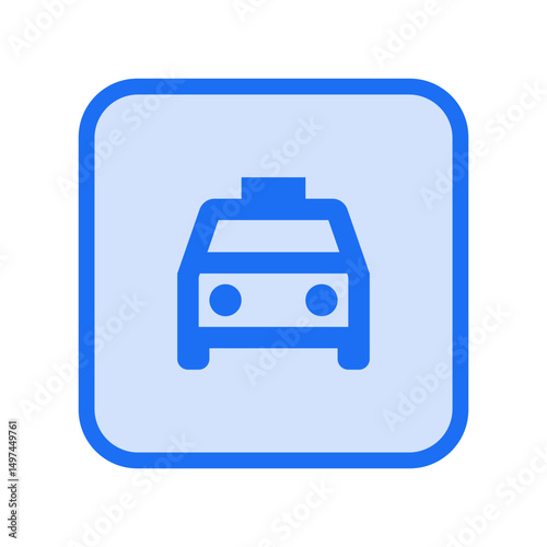 Taxi Outline Icon