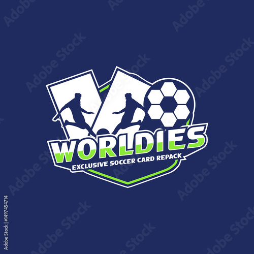 logo soocer emblem. vector soccer sport logo.