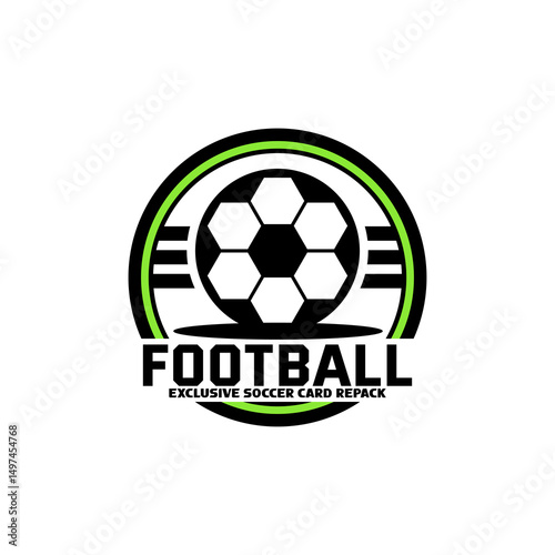 logo soocer emblem. vector soccer sport logo.