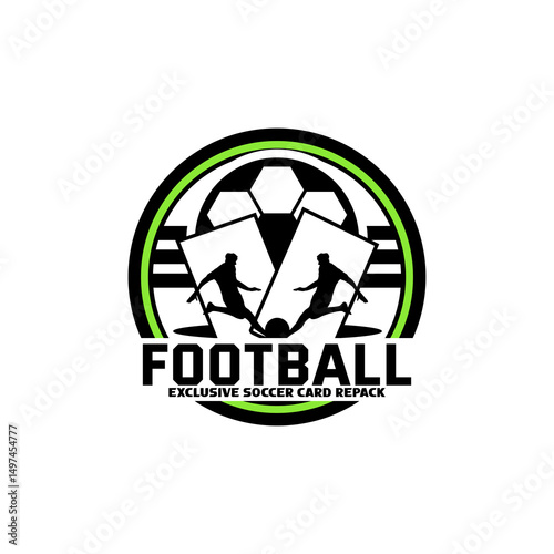logo soocer emblem. vector soccer sport logo.