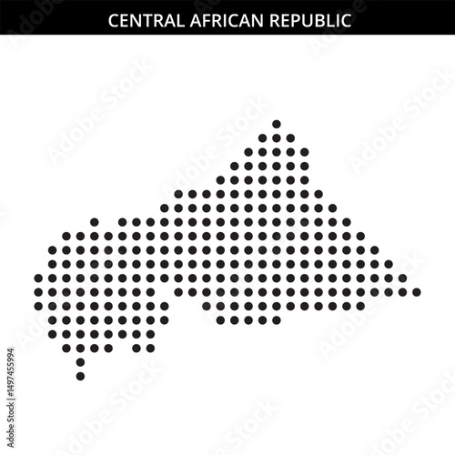 Outline map of Central Africa