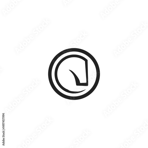 horse silhouette. horse head vector logo