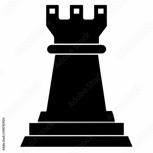 black chess pawn