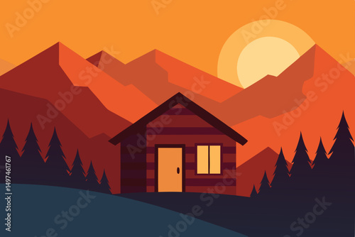 house on the mountain