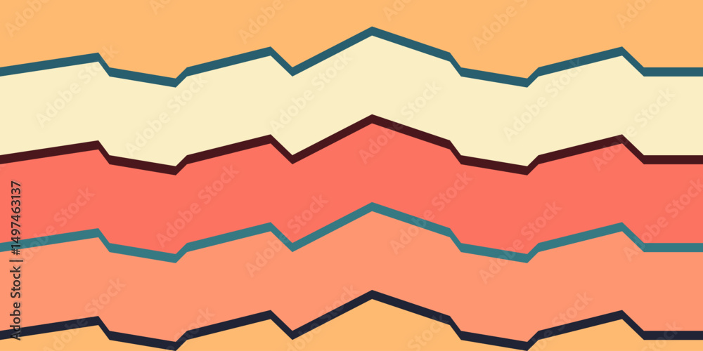 Fototapeta premium Kolorowe tło. Dynamiczna kompozycja w paski, z liniami, geometryczne tło na okładki, banery, ulotki, plakaty, tapeta na blog lub social media story.