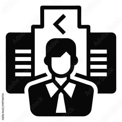 Software Developer element isolated code snippets on white background