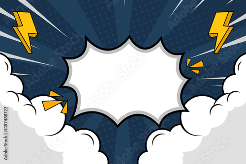 vector illustration of an abstract background with a frame