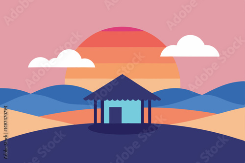 house on the beach