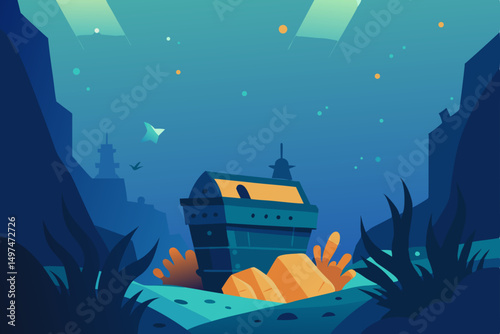 castle in the night