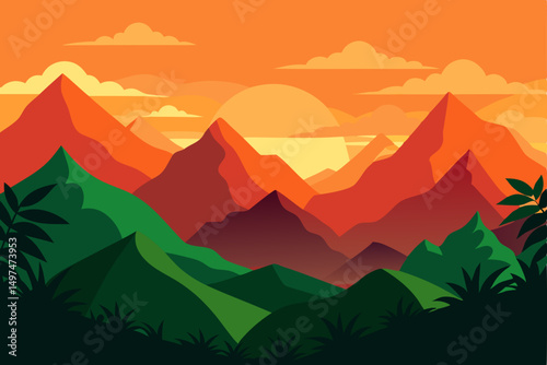 mountains in the mountains