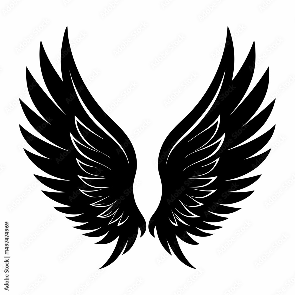 Obraz premium eagle with wings