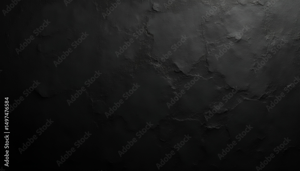 Fototapeta premium Black color textured effect natural wood grain pattern vector illustration. Abstract background concept.