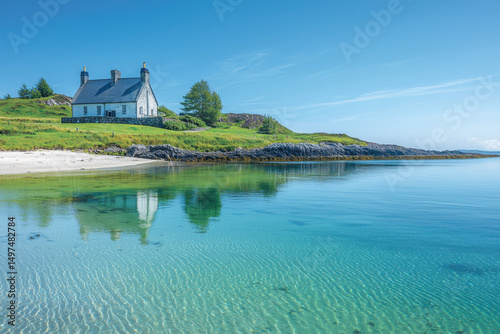A scenic view of Eriskay, c...