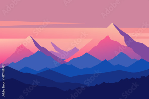 mountains in the mountains
