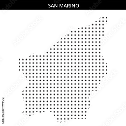 San Marino map outline