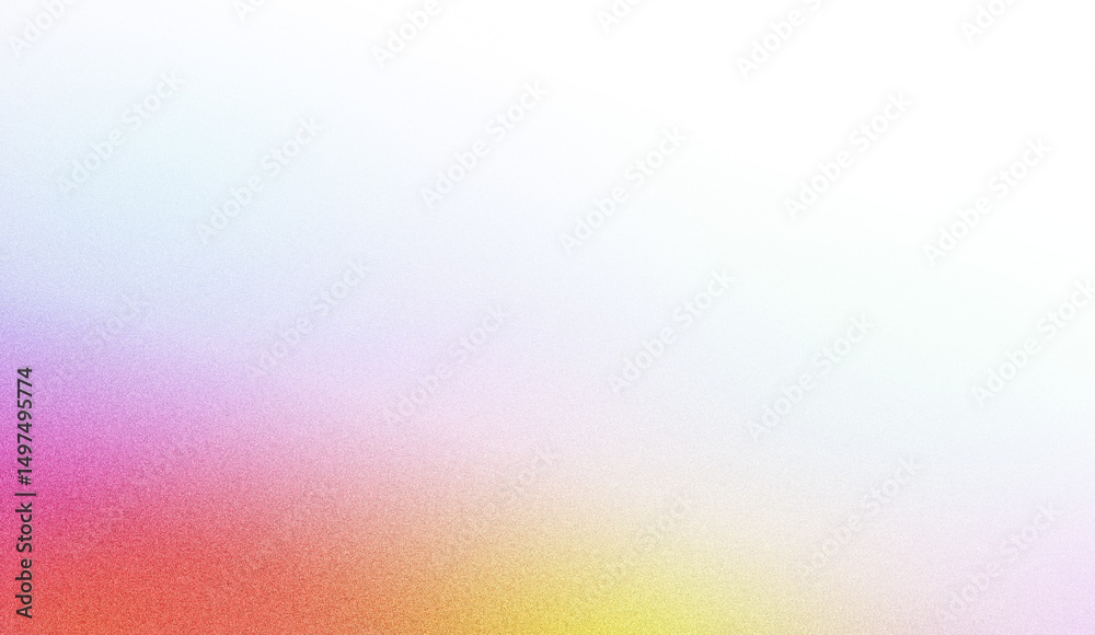 Fototapeta premium Abstract colorful gradient background with noise texture.