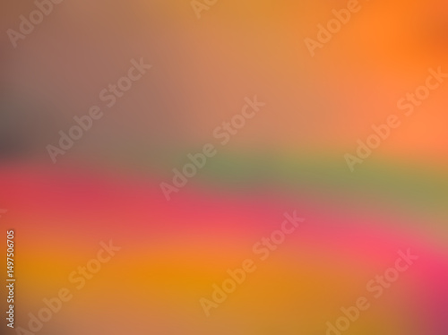 Abstract background with a fluid gradient. Smooth transitions of colors. Dynamic background flow. Modern layout, template, banner, frame. Rain floor colors. Blurred gradient background. Flow of colors
