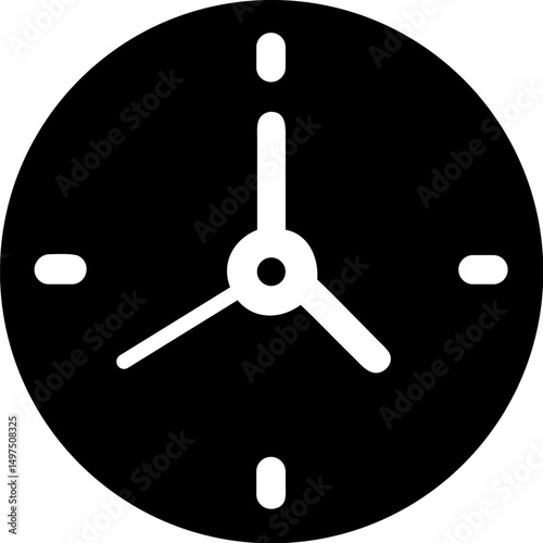Wall clock icon
