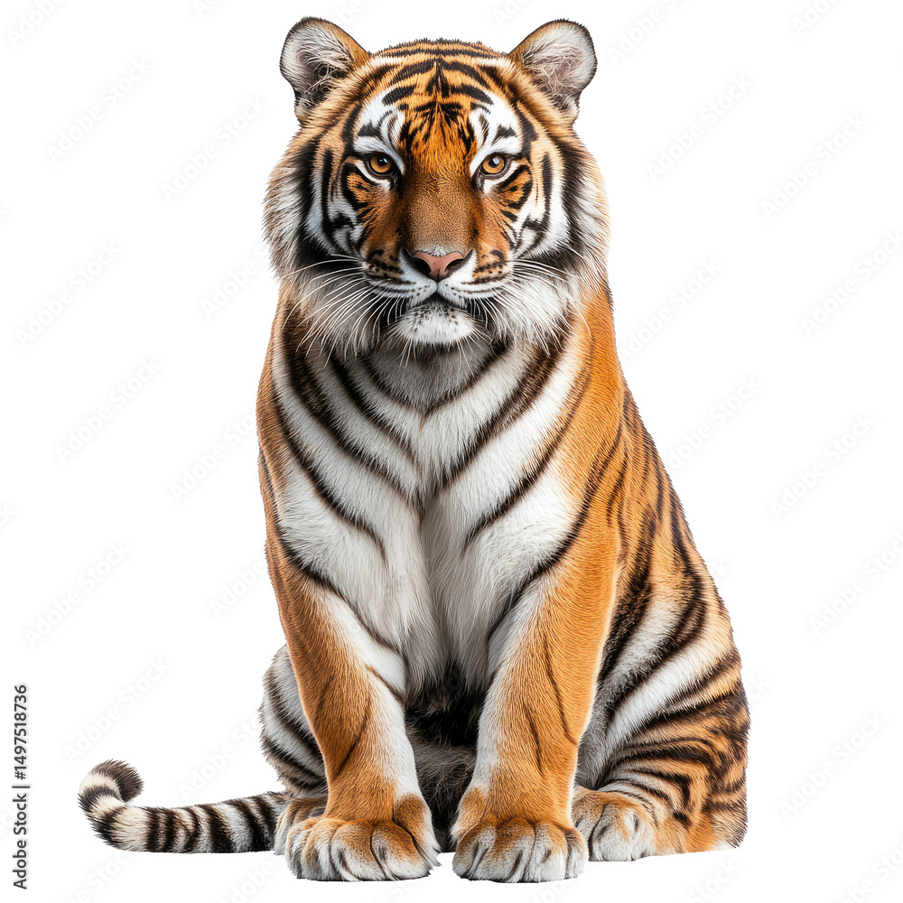 Fototapeta premium Majestic tiger portrait