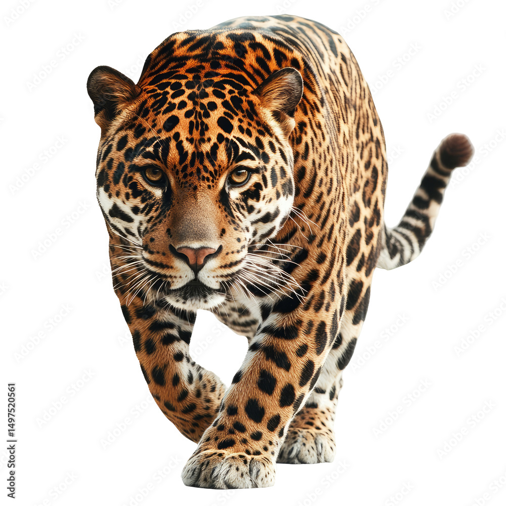 Obraz premium Jaguar in action