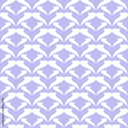 Seamless abstract pattern in vector. Abstract striped repeating background for fabric design. Cute seamless texture.