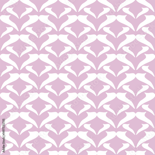 Seamless abstract pattern in vector. Abstract striped repeating background for fabric design. Cute seamless texture.