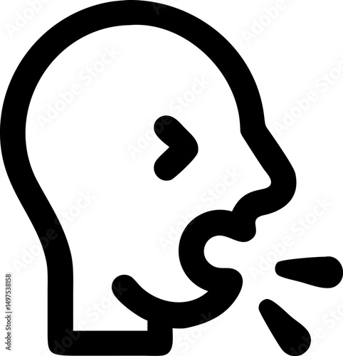 Sneezing icon