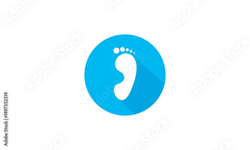 Blue Footprints Design