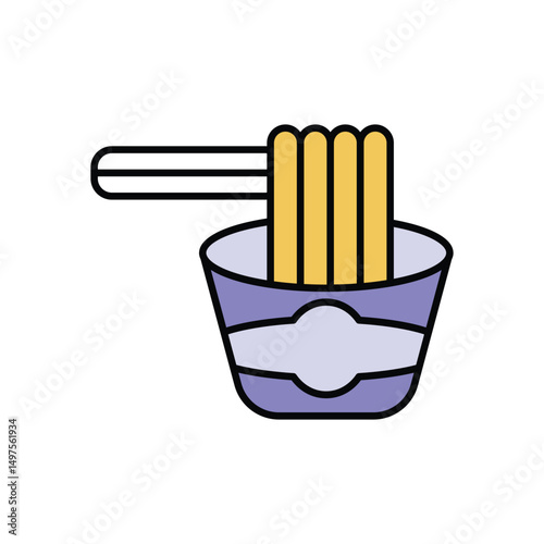 Instant Foods Icon vector