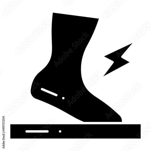 Sore Movement glyph icon

