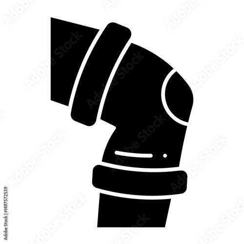 Joint Bandage glyph  icon

